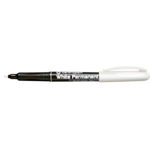 Marker permanentny Centropen okrągły 1.2mm, Biały